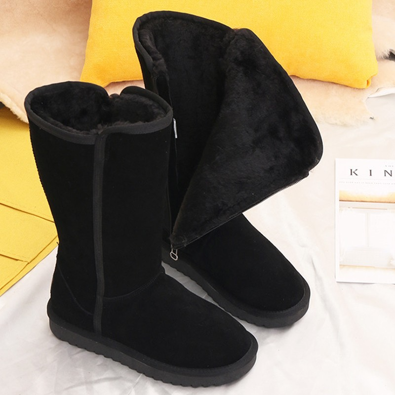 (🎅VORWEIHNACHTSVERKAUF-49 % RABATT) Velvet knee high snow boots